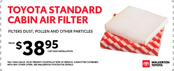 Standard Cabin Air Filter